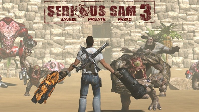 「Serious Sam 3:BFE」人類壊滅の危機の中で戦う果てしない世界観
