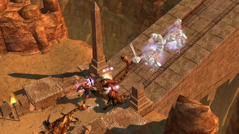 「Titan Quest」ギリシャ神話に登場した精霊のサテュロスやエジプトでは古代のピラミッドを冒険することができる！