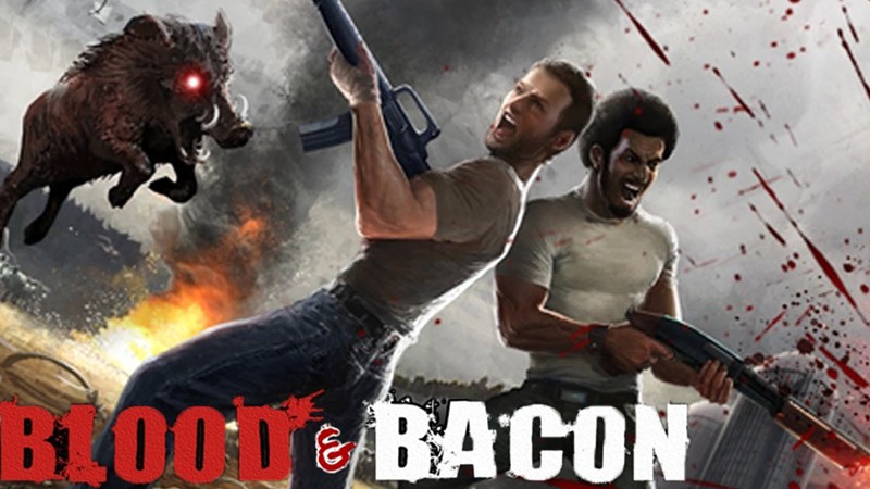 「Blood and Bacon」家畜を撃ち続ける面白FPSだ！