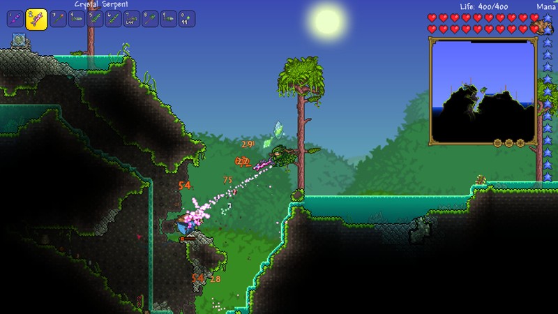 「Terraria」この面白さこそ「ドット絵」の魅力なのだ。