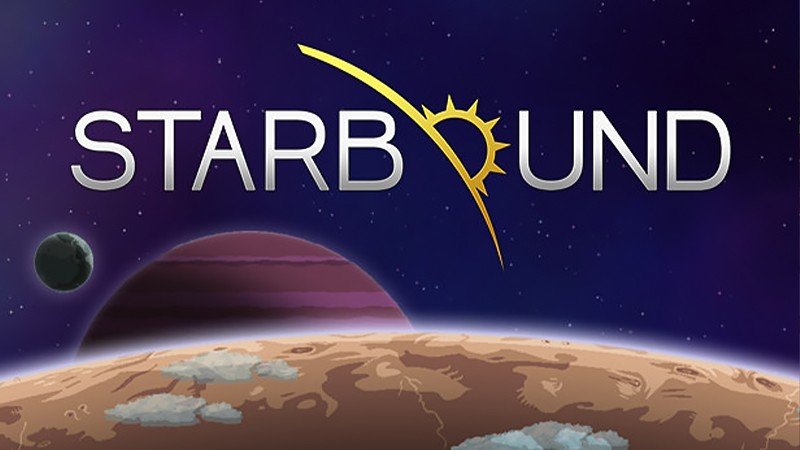 『スターバウンド(Starbound)』のタイトル画像