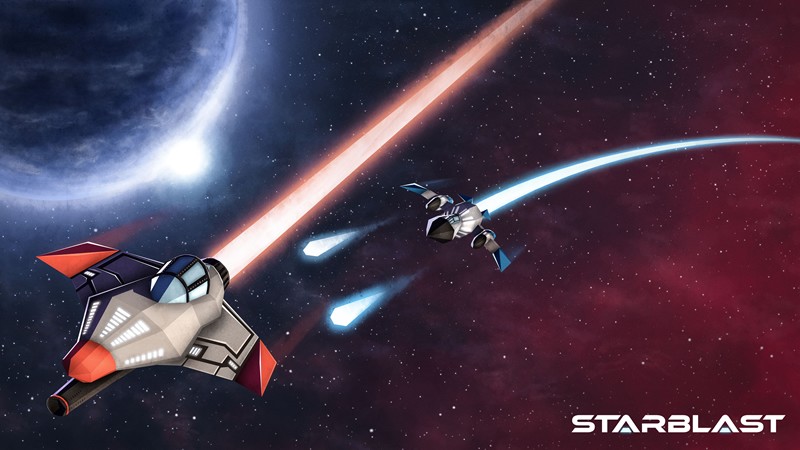 「Starblast」アーケードライクなゲーム性を持ったシューティングゲーム！