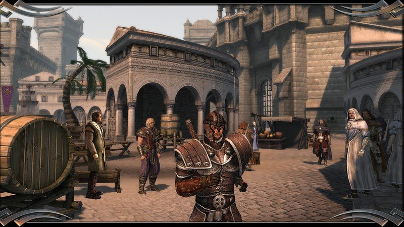 「Two Worlds Epic Edition」最初は様々な依頼(クエスト)をこなして、自身のレベルアップやさらなる情報を得ることに注力した方が良いだろう。