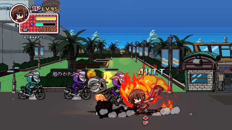 「Phantom Breaker」バトルグラウンドモードでの対戦も最大4人でのバトルロイヤルを楽しめる。