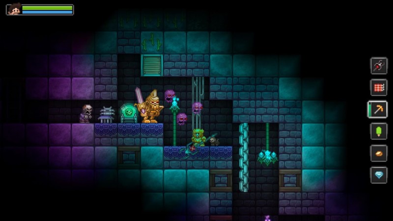 Junk Jack」1,000種類を超える膨大なクラフト要素を実装！2Dで楽しむ