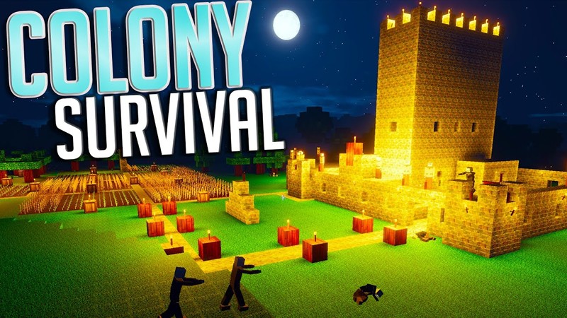 「Colony Survival」サバイバル生活をしながらコロニーを作って行くサンドボックスゲーム！