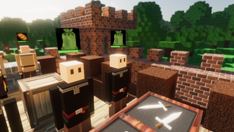 「Colony Survival」役割のないキャラクター・村人はいないのだ。