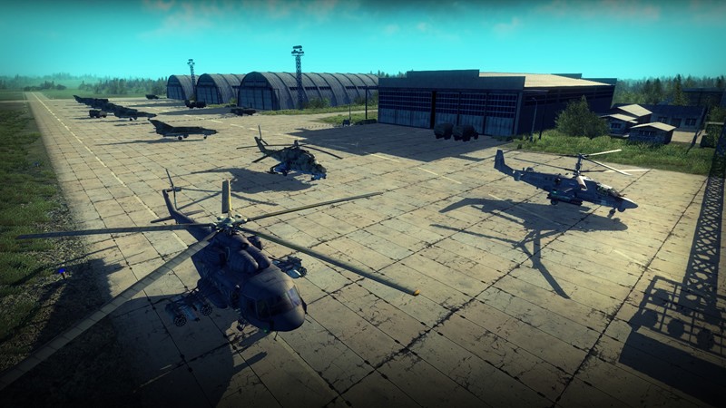 「Heliborne」リアルに再現された軍事用ヘリコプターの数々！