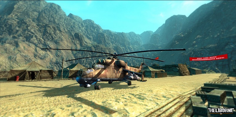 「Heliborne」シューティングアクションの中でもヘリコプターフライトが好きな人にオススメのアクションフライトだ！