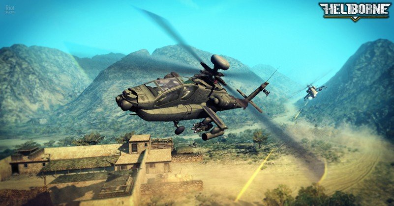 「Heliborne」様々な時代に活躍した軍事用ヘリコプターを乗りこなせ！