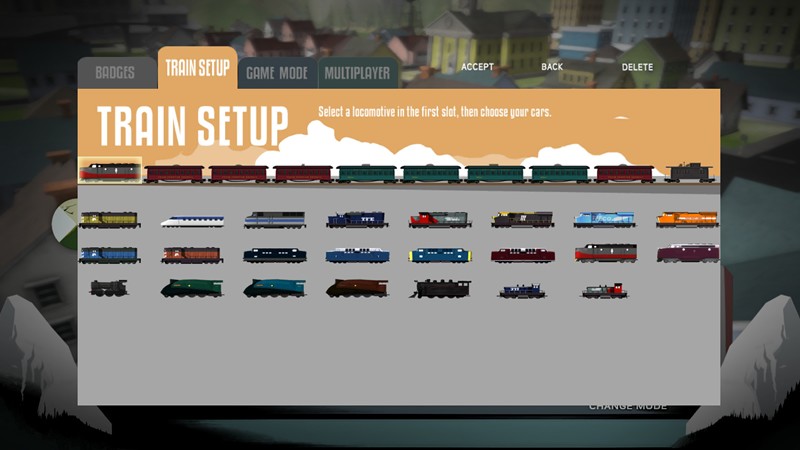 「Train Frontier Classic」自由な組み合わせが楽しめる「車両編成」システム！