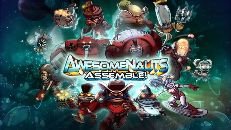 「Awesomenauts」世界的に大人気のMOBA系ゲームが横スクロール2Dで楽しめる！