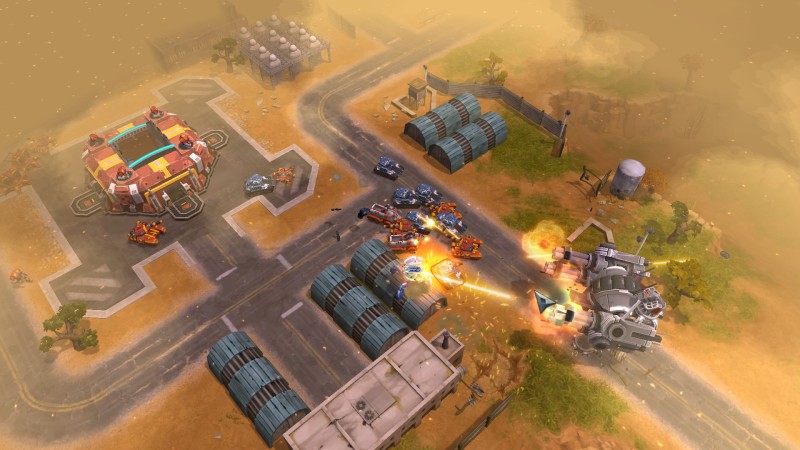 「エアーメカ・ウェストランド(AirMech Wastelands)」スクリーンショット