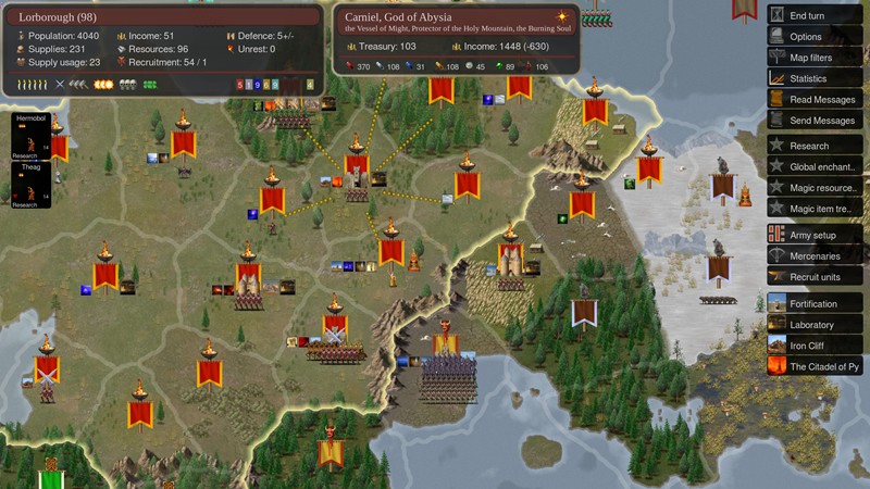 「Dominions 5」奥深く、戦略や戦術を駆使して戦う戦略ゲームとしての要素が盛りだくさん！