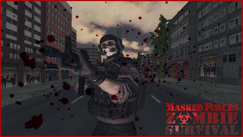 「マスクドフォース：ゾンビサバイバル(Masked Forces: Zombie Survival)」