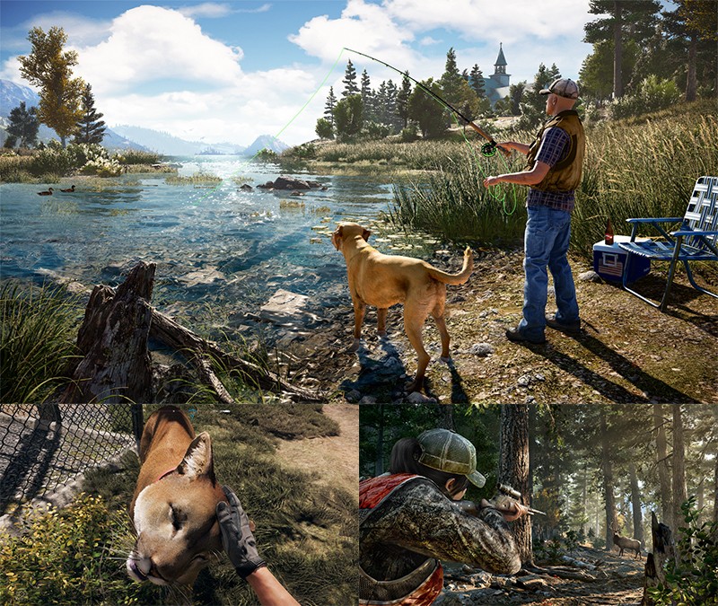 「Far Cry® 5」毎回プレイスタイルを変えて遊ぶ「周回プレイ」が楽しめる点も秀逸だ。