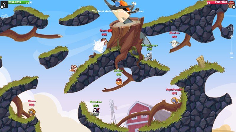 「Bombix」「Wormix（Bombix）」は、可愛いキャラクターが活躍するターン制アクションストラテジーゲームが好きなユーザーにはオススメの作品だ！