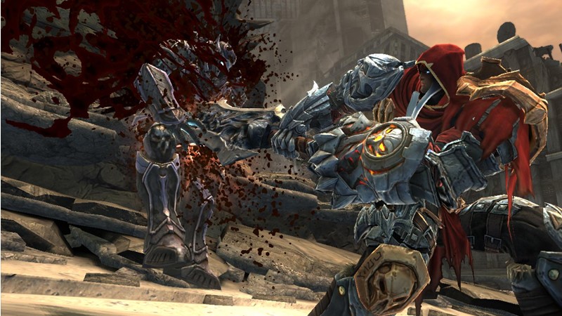 「Darksiders」リアルなグラフィックで描かれている3DアクションRPG