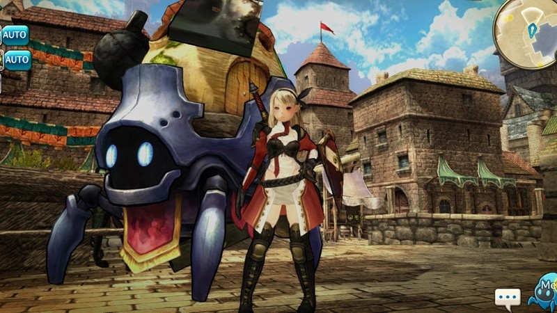 移動用の魔法機械「キャラバン」に乗って各地を冒険していく