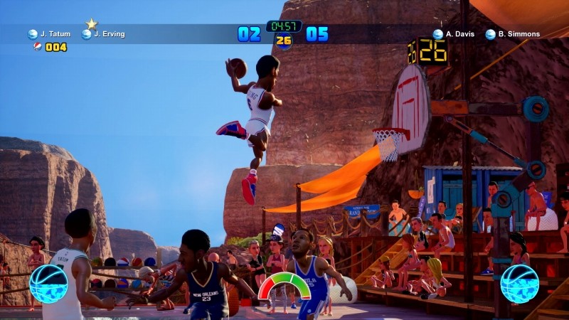 「NBA 2K Playgrounds 2」現実により近いリアルなグラフィックスの表現やゲームプレイにおける体感などを追求している