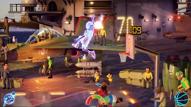 「NBA 2K Playgrounds 2」「プレイグラウンド・チャンピオンシップ」モード。