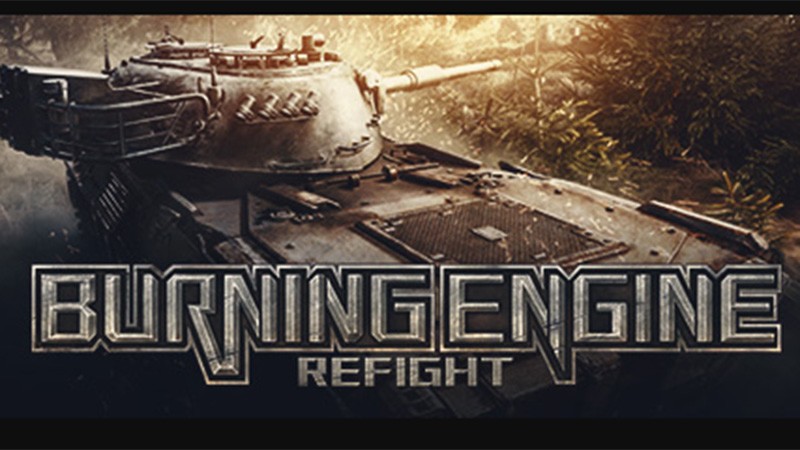 「Refight:Burning Engine」核汚染地帯を避けて、敵戦車を破壊していこう。