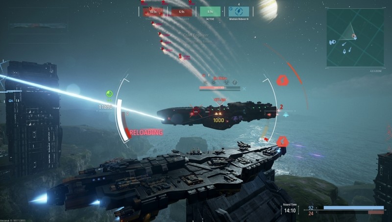 「Dreadnought」別の船として再発動し、戦略を切り替えることができるので、奇襲をかけたりも自在に行える。