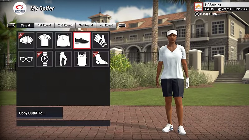 ウェアの組み合わせが楽しめるザ・ゴルフクラブ 2019