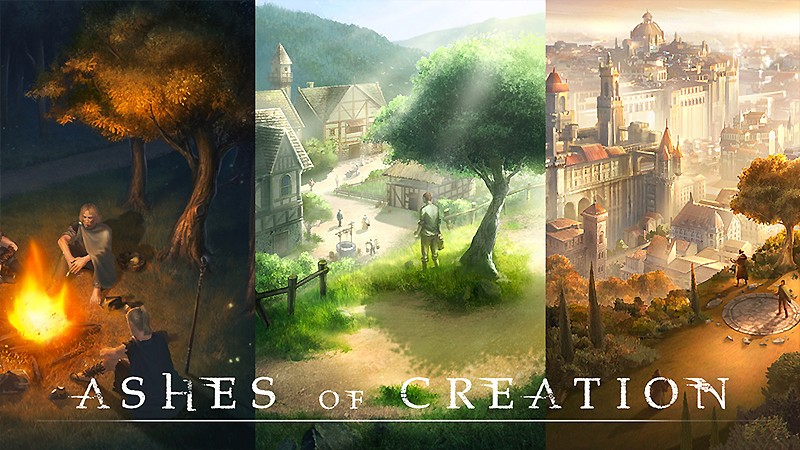 キックスターターで莫大な資金を調達したアッシェズ・オブ・クリエイション(Ashes of Creation)