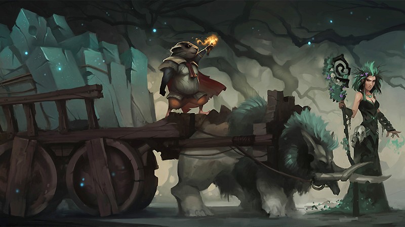 クロウフォール(Crawfall)の資源採取イメージ