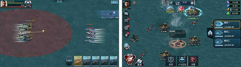 直感的な操作で遊べるブラックアイアン：逆襲の戦艦島