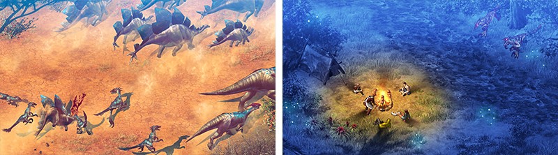 多彩な種類の恐竜が登場するDURANGO: Wild Lands