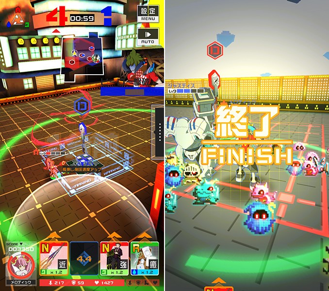 コンパス」3vs3のチームバトルが展開されるおすすめの新作リアルタイム