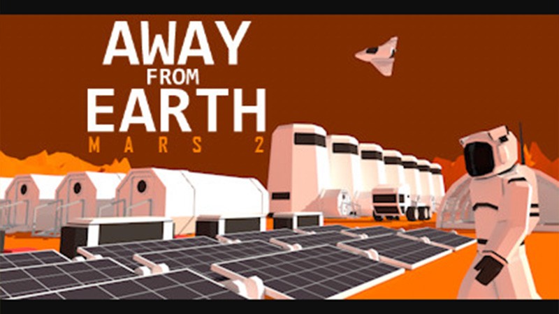 「Away From Earth: Mars 2」パズル的な要素も強く、実際の街を作っているような工程が非常に楽しめるゲームだ！