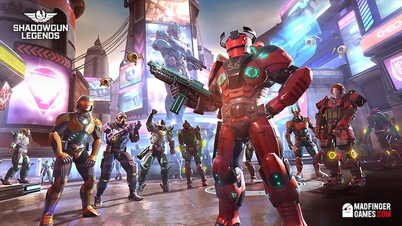 カスタマイズ要素が充実しているSHADOWGUN LEGENDS