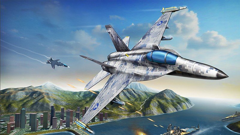 直感操作で誰でも楽しめる『Air Combat OL: Team Match』