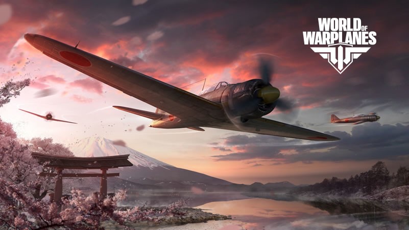 『World of Warplanes 日本版』のタイトル画像