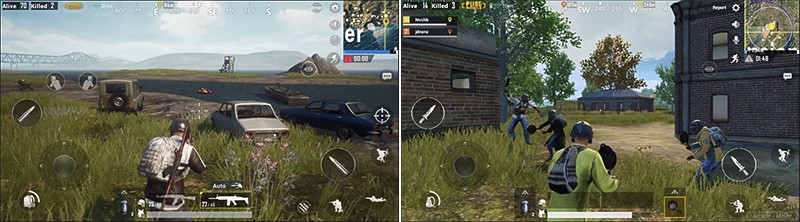 UIの配置も優れている『PUBG MOBILE』
