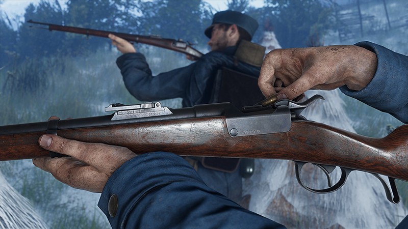 細かなディティールも完全再現する『Tannenberg』のグラフィック