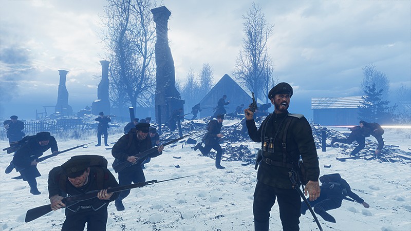 最大64名のマルチプレイが魅力の『Tannenberg』