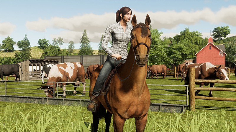 シリーズ初となる「馬」を実装した『Farming Simulator 19』