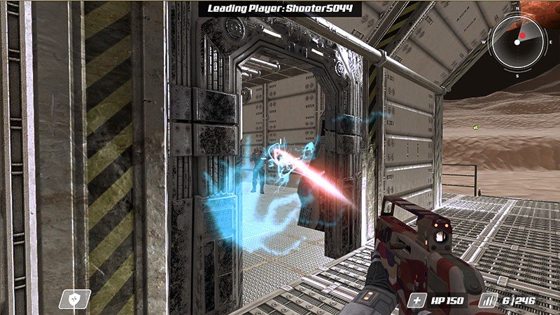 4種類のマルチプレイ用ゲームモードが実装されている『Galactic Force』