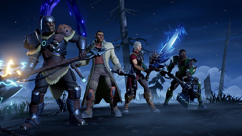 最大4名のマルチプレイに対応している『Dauntless(ドーントレス)』