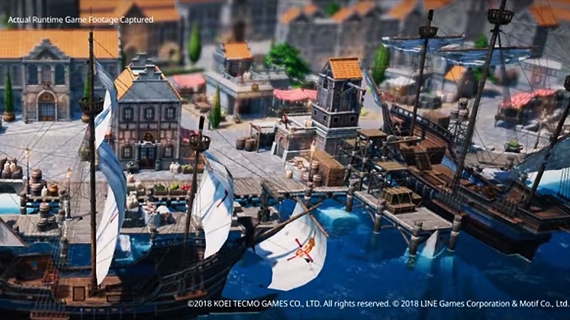 Unreal Engine 4で開発されている『大航海時代 Origin』