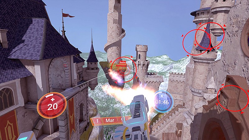 3種類のゲームモードを実装する『Skyfront VR』