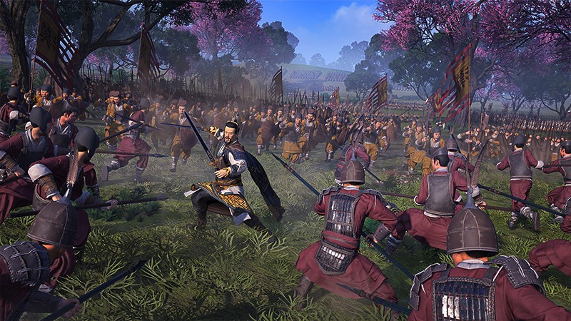 武将をクローズアップできる『Total War: THREE KINGDOMS』のバトルシーン