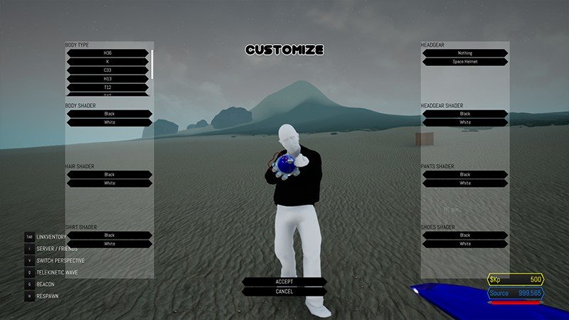 「optimum link」いつでもキャラクターの外見などを変更可能