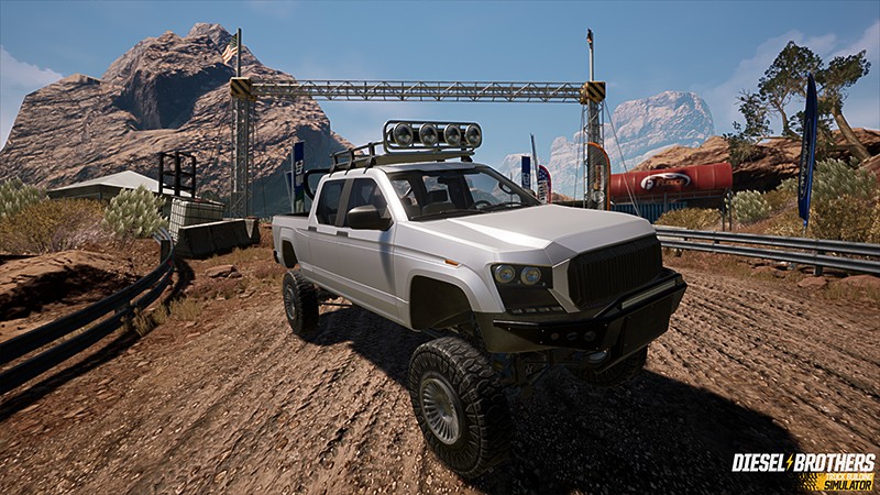 マルチプレイに対応する『Diesel Brothers: Truck Building Simulator』
