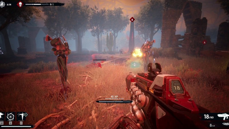 「Deathgarden:BLOODHARVEST」ハンターは銃の残弾数にも気を配る必要がある