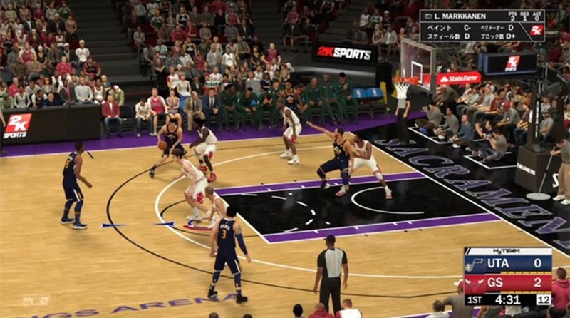 【NBA 2K19】コントローラーを手にするだけでNBAのバスケ選手